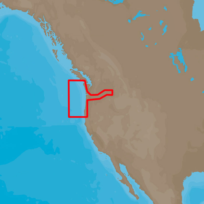 C-MAP  4D NA-D954 Cape Blanco to Cape Flattery [M-NA-D954-MS] - Essenbay Marine