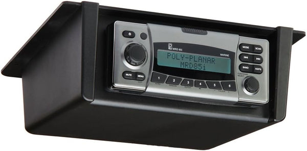 Poly-Planar Overhead / Under Dash Black Radio Mount RM-10