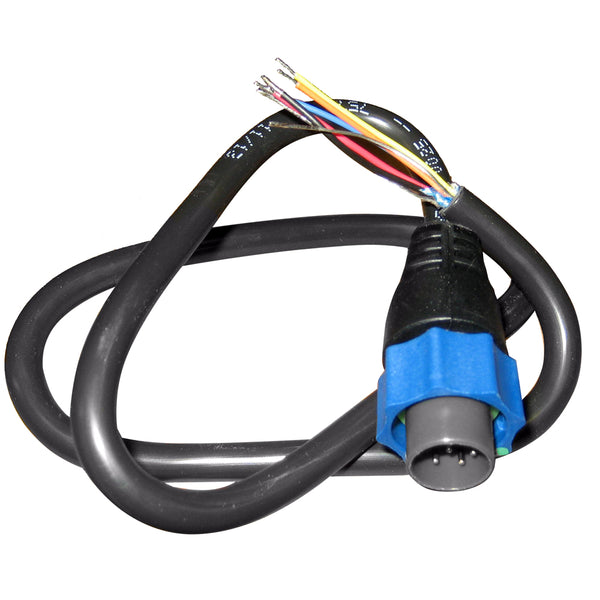 Lowrance Adapter Cable 7-Pin Blue to Bare Wires [000-10046-001] - Essenbay Marine