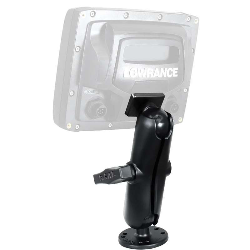 Lowrance RAM 1.5" Mark/Elite 5" Series Quick Release Mount [000-10910-001] - Essenbay Marine