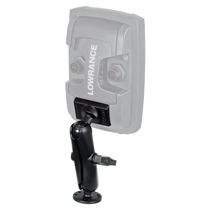 Lowrance RAM 1" Mark/Elite 4" Series Quick Release Mount [000-10909-001] - Essenbay Marine