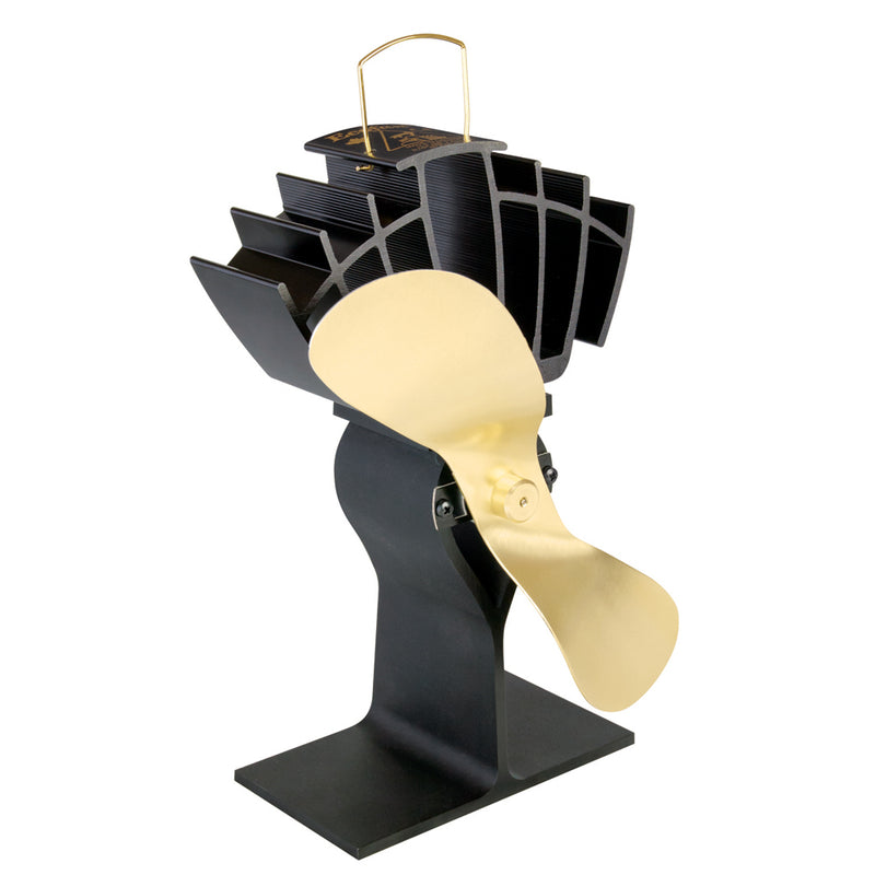 Ecofan by Caframo UltrAir 810CA Heat Powered Stove Fan - Gold Blade [810CABBX] - Essenbay Marine