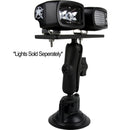 RIGID Industries RAM Suction 3.7" Arm - 6.25" x 2" Plate [40063] - Essenbay Marine