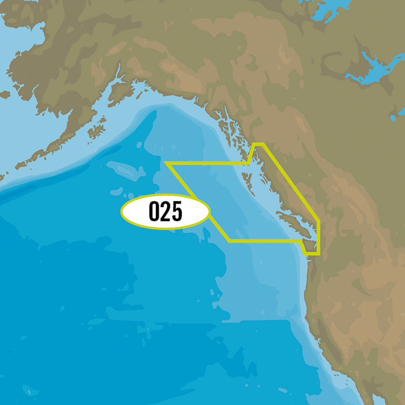 C-MAP 4D NA-D025 - Canada West Including Puget Sound [M-NA-D025-MS] - Essenbay Marine