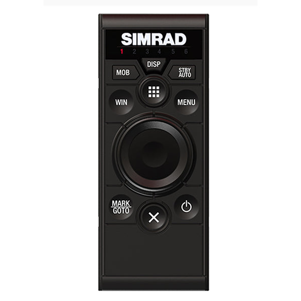 Simrad OP50 Wired Remote Control - Portrait Mount [000-12364-001] - Essenbay Marine