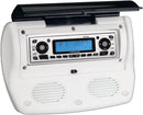 Poly-Planar Marine White Stereo Housing With Speakers WC-700
