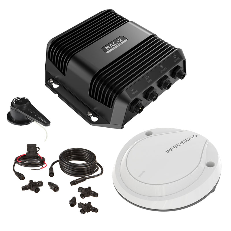 Simrad NAC-2 Autopilot Core Pack - NAC-2, Precision-9, RF25N & N2k Starter Kit [000-13335-001] - Essenbay Marine