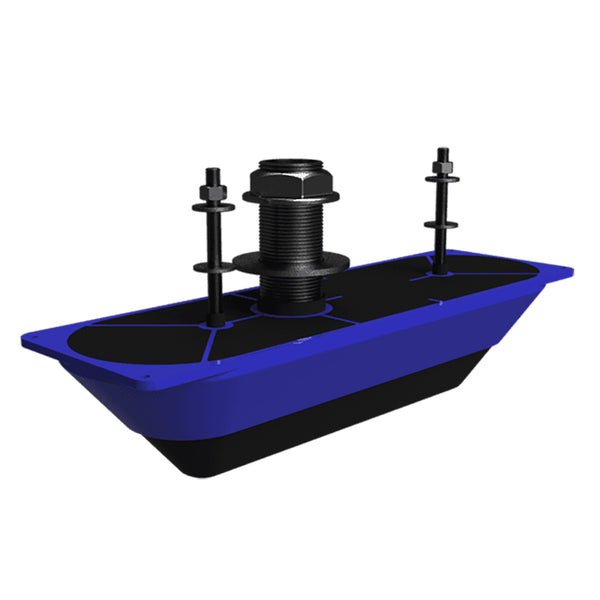 Navico StructureScan 3D Stainless Steel Thru-Hull Transducer - Single [000-13559-001] - Essenbay Marine