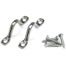 Tigress Stainless Steel Pad Eyes w/Stainless Steel Screws [88667] - Essenbay Marine