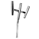 Tigress Triple Aluminum Kite Rod Holder - Bent Butt - Polished [88158] - Essenbay Marine