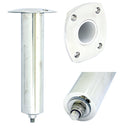 Tigress 4 Hole Swivel Rectangular Head Rod Holder - 0 Degree - 10-1/2" [88522SM] - Essenbay Marine