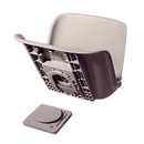 Tempress All-Weather™ Low-Back Gray Seat Shell w/Quick Disconnect Mount 45133