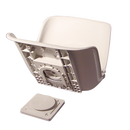 Tempress All-Weather™ Low-Back White Seat Shell w/Quick Disconnect Mount 45130
