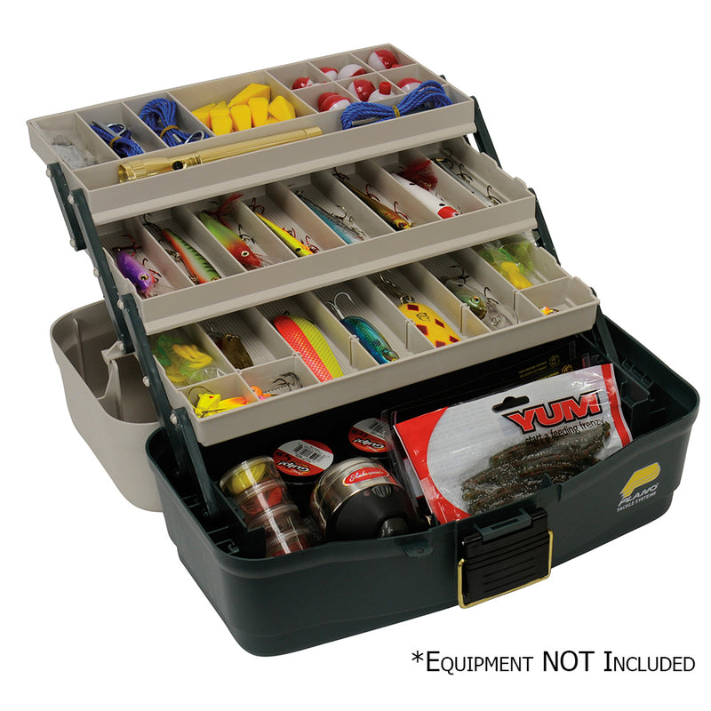 Plano Three-Tray Fixed Compartment Tackle Box [530006] - Essenbay Marine