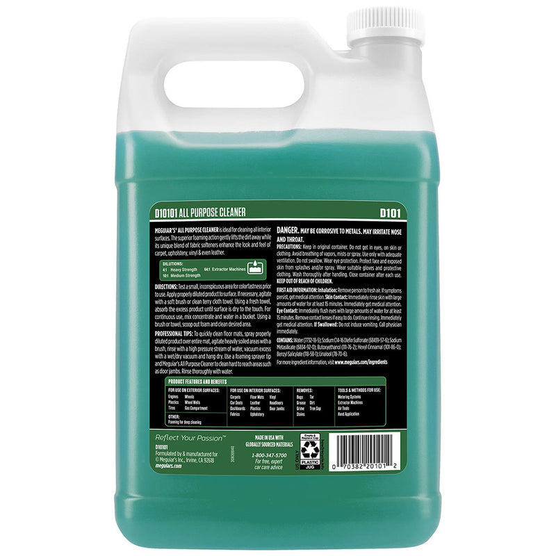 Meguiars Detailer All Purpose Cleaner - 1-Gallon *Case of 4* [D10101CASE] - Essenbay Marine
