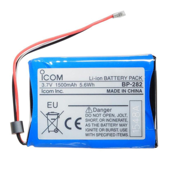 Icom BP-282 1500mAh Lithium-Ion Battery f/M25 [BP282] - Essenbay Marine