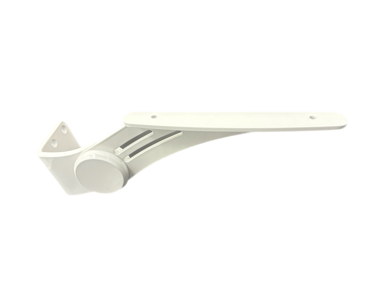 TACO Marine Starboard Side Console Leaning Post Arm Rest White 74.16598 - Essenbay Marine