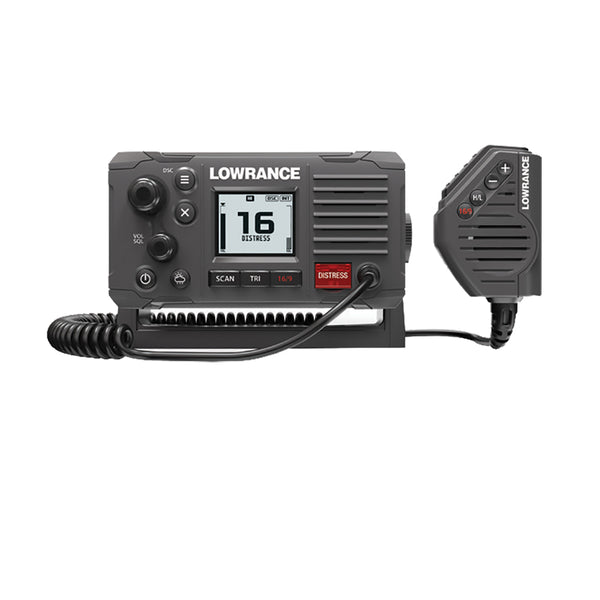Lowrance Link-6S Class D DSC VHF Radio - Gray - NMEA 0183 [000-14493-001] - Essenbay Marine