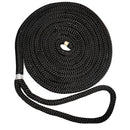New England Ropes 5/8" Double Braid Dock Line - Black - 50 [C5054-20-00050] - Essenbay Marine