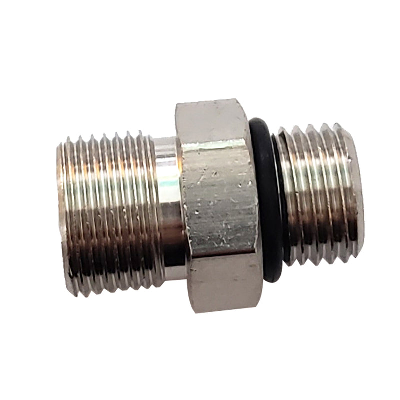 Octopus Orb Brass Straight Connector - ORB 5 to 3/8" Compression [OC17235] - Essenbay Marine