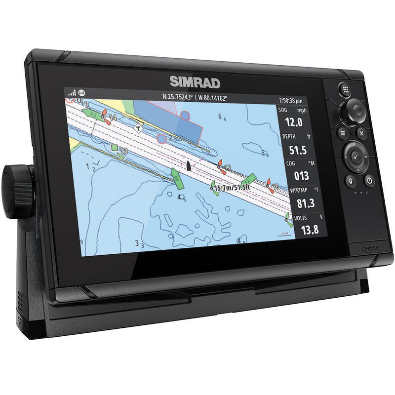 Simrad Cruise 9 US Coastal w/83/200 Transom Mount Transducer [000-14997-001] - Essenbay Marine