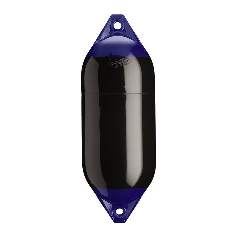 Polyform F-5 Twin Eye Fender 11" x 30" - Black [F-5 BLACK] - Essenbay Marine
