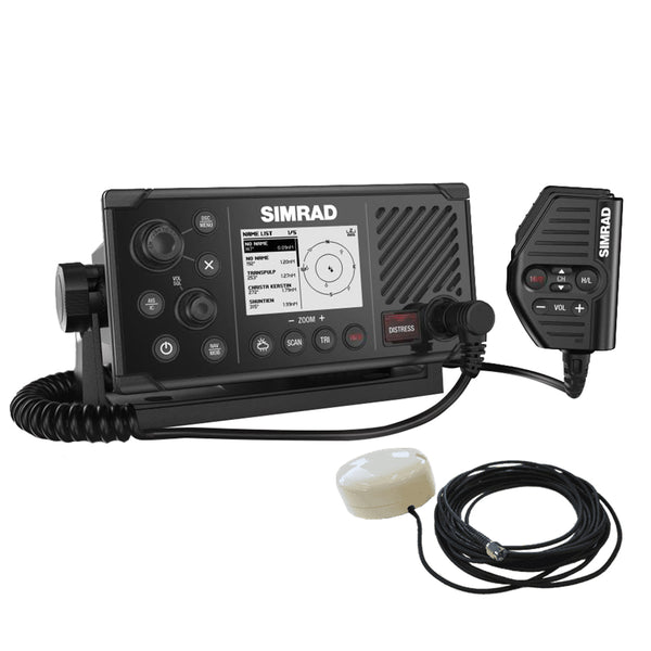 Simrad RS40-B VHF Radio w/Class B AIS Transceiver  GPS-500 Antenna [000-14818-001] - Essenbay Marine