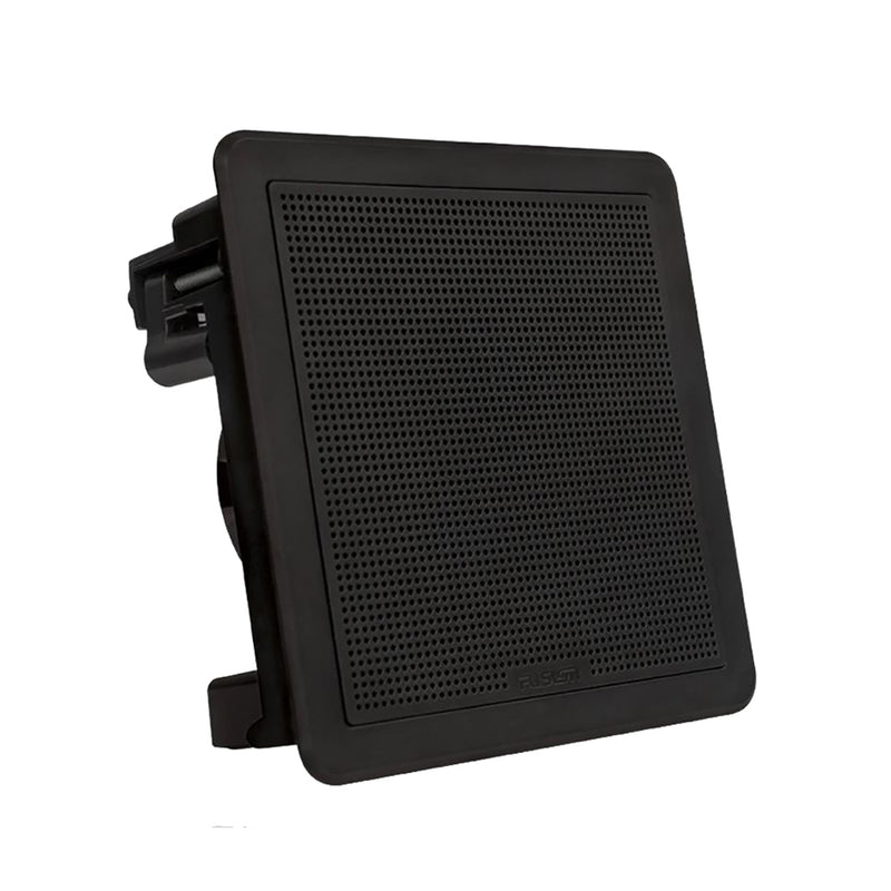 Fusion FM-65SB FM Series 6.5" 120 Flush Mount Square Marine Speakers - Black Grill - 120W [010-02299-11] - Essenbay Marine