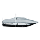Carver Performance Poly-Guard Styled-to-Fit Boat Cover f/20.5 Sterndrive Deck Boats w/Walk-Thru Windshield - Grey [95120P-10] - Essenbay Marine