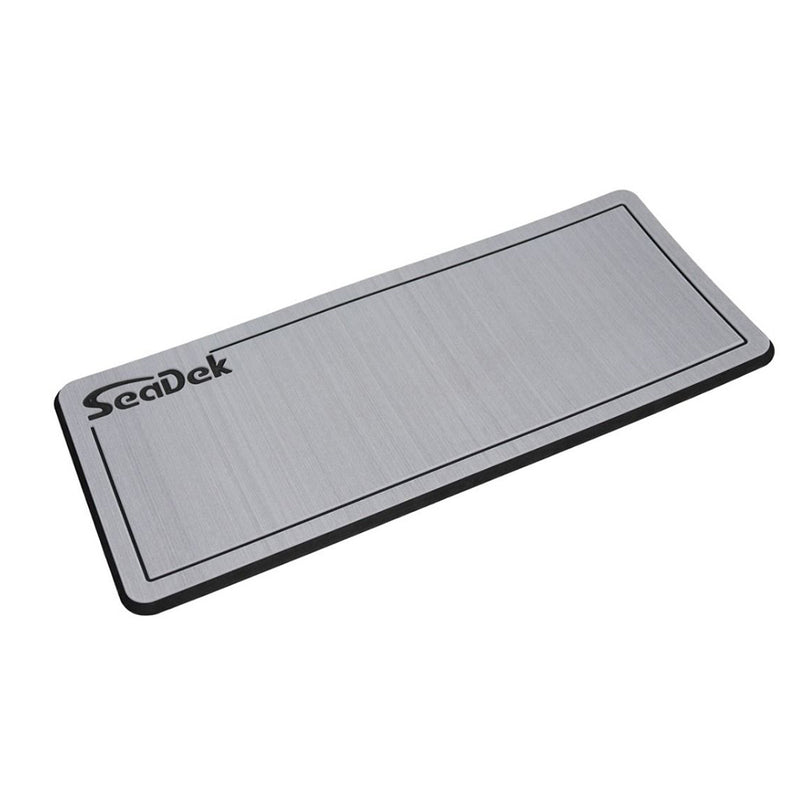 SeaDek Small Helm Pad - Storm Grey/Black w/SeaDek Logo [37925-80324] - Essenbay Marine