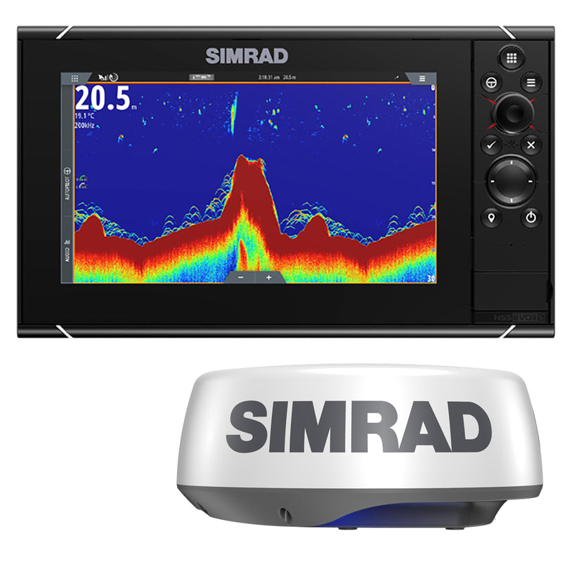 Simrad NSS9 evo3S Combo Radar Bundle w/Halo20+ [000-15554-001] - Essenbay Marine
