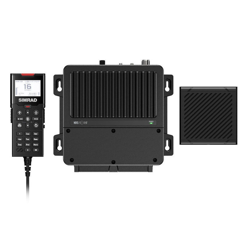 Simrad RS100 VHF Black Box Radio w/Handset  Speaker [000-15643-001] - Essenbay Marine