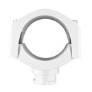 DS18 Hydro Clamp/Mount Adapter V2 f/Tower Speaker - White [CLPX2T3/WH] - Essenbay Marine