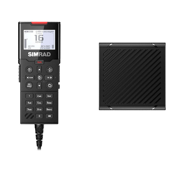 Simrad HS100 Wired Handset  Speaker for HS100/HS100-B VHF Radios [000-15647-001] - Essenbay Marine