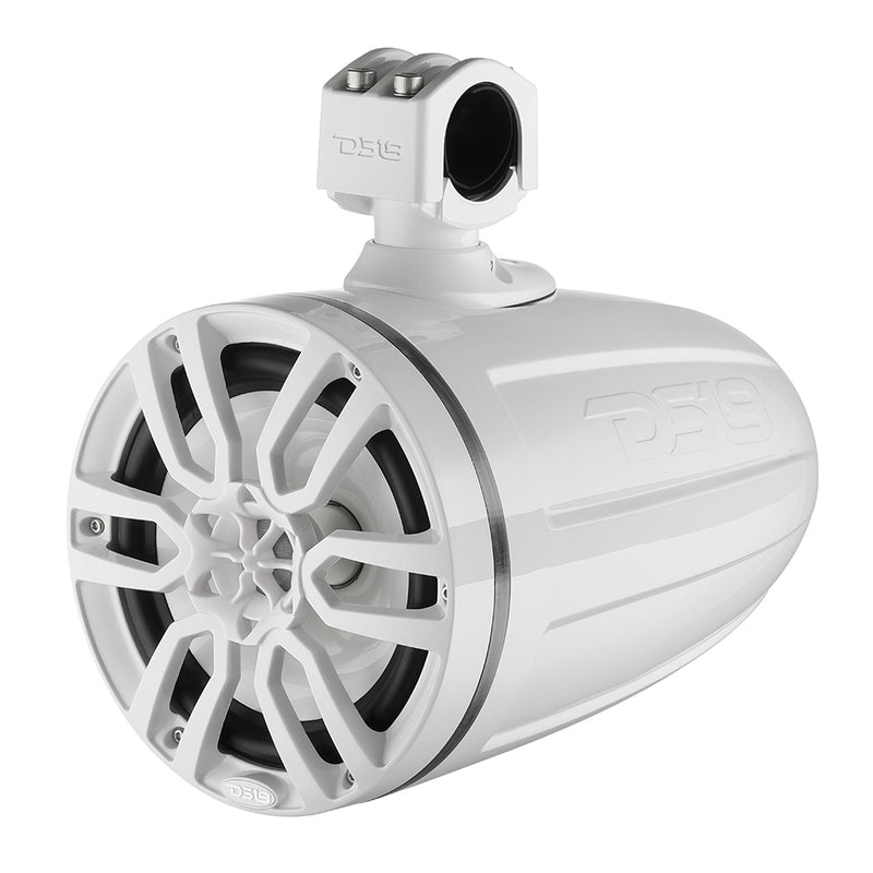 DS18 X Series HYDRO 8" Wakeboard Pod Tower Speaker w/RGB LED Light - 375W - White [NXL-X8TP/WH] - Essenbay Marine