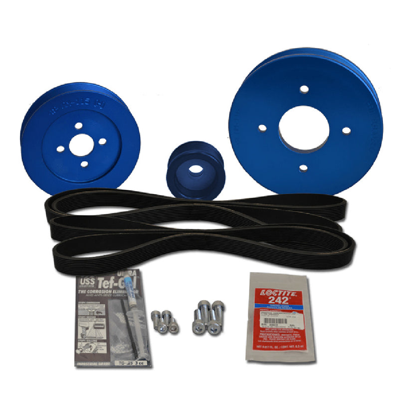 Balmar Pulley Kit f/Yanmar 2GM20-F, 3GM30-F, 3GM-F [48-YSP-3GM-B]