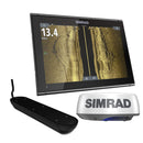 Simrad GO9 XSE Chartplotter Radar Bundle HALO20+  Active Imaging 3-in-1 Transom Mount Transducer  C-MAP Discover Chart [000-15617-002] - Essenbay Marine