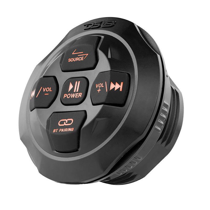 DS18 Marine Waterproof Bluetooth Streaming Audio Receiver Round Controller - f/Android  iPhone [BTRC-R] - Essenbay Marine