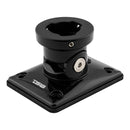 DS18 HYDRO Universal Flat Swivel Mount - Black [FLMBPS/BKV2] - Essenbay Marine