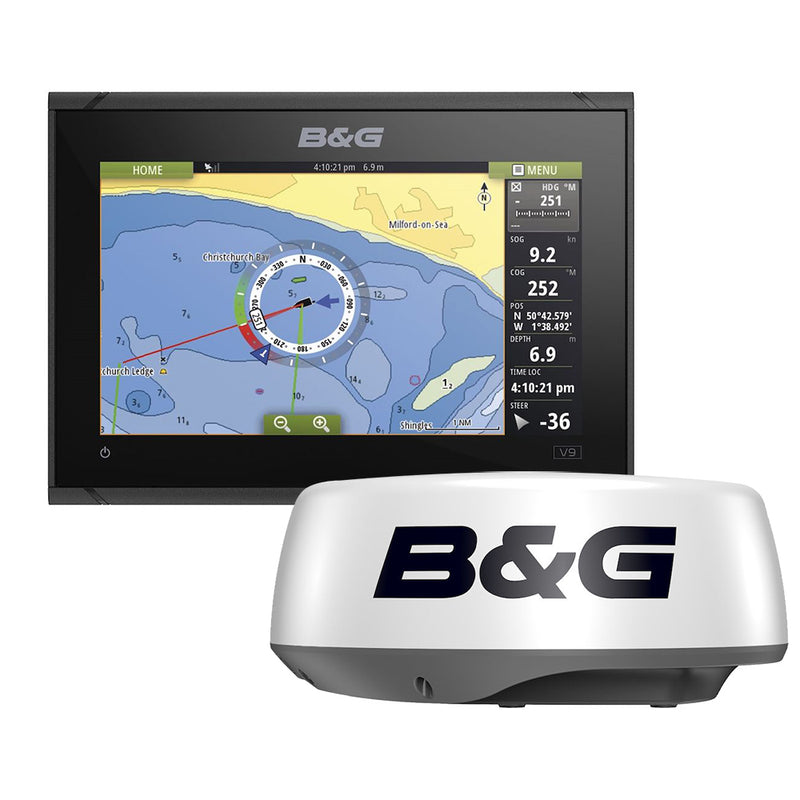 BG Vulcan 9 Radar Bundle w/HALO20 Radar [000-15620-001] - Essenbay Marine