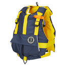 Mustang Youth Bobby Foam Vest - Yellow/Navy [MV2500-5-0-216] - Essenbay Marine