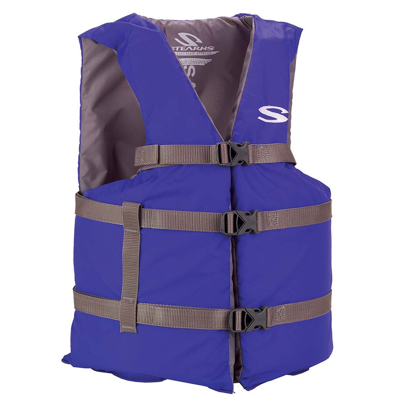 Stearns Classic Series Adult Universal Life Jacket - Blue [2159354] - Essenbay Marine