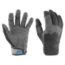 Mustang Traction Closed Finger Gloves - Grey/Blue - Large [MA600302-269-L-267] - Essenbay Marine