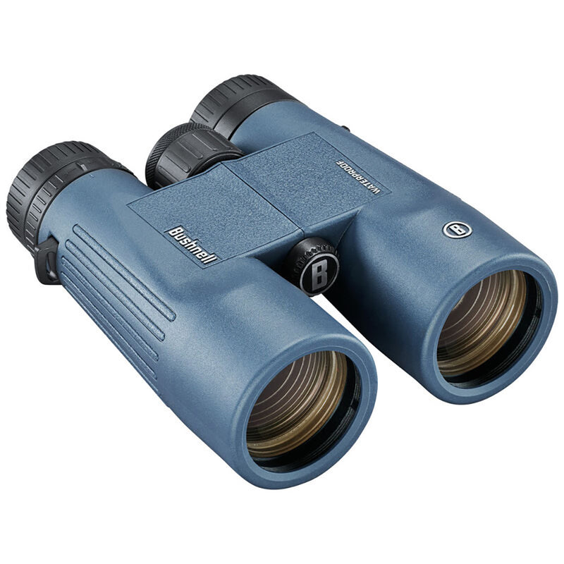 Bushnell 10x42mm H2O Binocular - Dark Blue Roof WP/FP Twist Up Eyecups [150142R] - Essenbay Marine