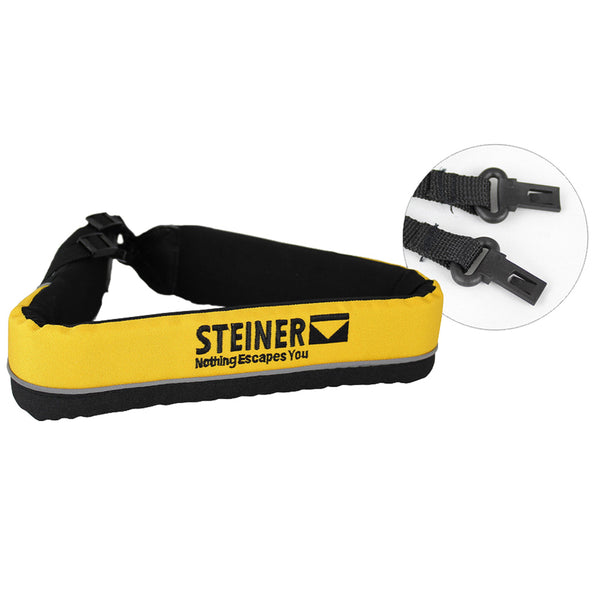 Steiner Yellow Floating Strap f/ Select ClicLoc Binoculars [76803] - Essenbay Marine