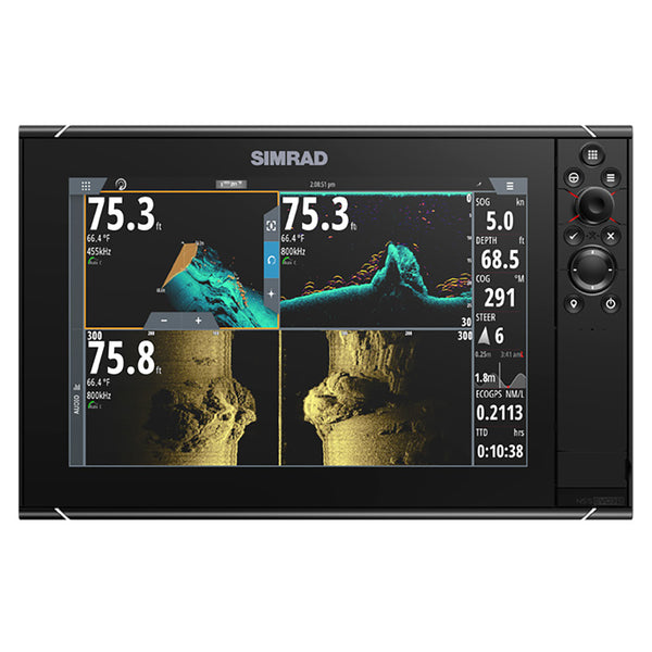 Simrad NSS12 evo3S Combo Multi-Function Chartplotter/Fishfinder - No HDMI Video Outport [000-15403-002] - Essenbay Marine
