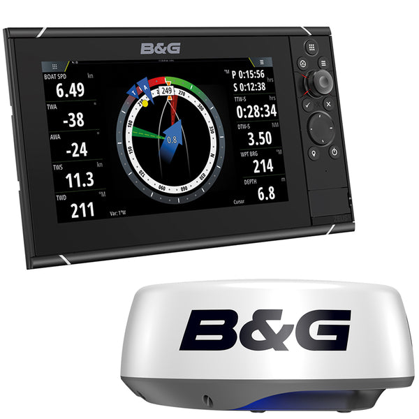 BG Zeus 3S 12 Combo Multi-Function Sailing Display Radar Bundle HALO20+ 20" Radar Dome - No HDMI Video Outport [000-15562-002] - Essenbay Marine