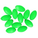 Tigress Oval Kite Floats - Green *12-Pack [88961-2] - Essenbay Marine