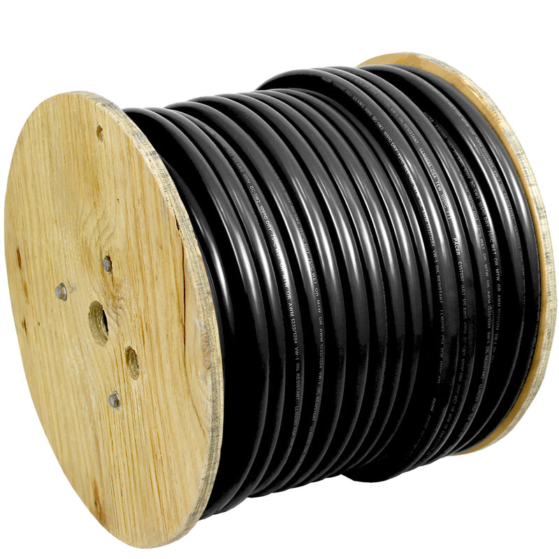 Pacer Black 2 AWG Battery Cable - 250 [WUL2BK-250] - Essenbay Marine
