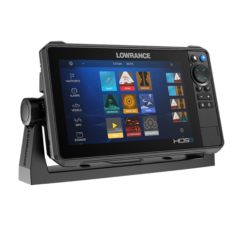 Lowrance HDS PRO 9 - w/ Preloaded C-MAP DISCOVER OnBoard  Active Imaging HD Transducer [000-15981-001] - Essenbay Marine